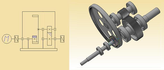 Курсовая Работа Детали Машин Редуктор Сгау